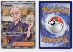 CARETAKER 203/167 ULTRA RARE TWILIGHT MASQUERADE POKEMON LIGHTLY PLAYED - Image 4