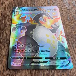 Pokemon Charizard VMAX : SV107/SV122 Full Art Holo, believe it to be fan art. - Image 2