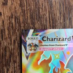 Pokemon Charizard VMAX : SV107/SV122 Full Art Holo, believe it to be fan art. - Image 3