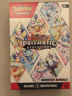 Pokemon TCG Prismatic Evolutions Booster Bundle New. See Description Information - Image 1