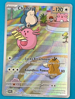Pokemon Twilight Masquerade Chansey Illustration Rare 187/167 - Image 1