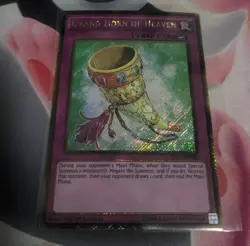 Grand Horn of Heaven PGL3-EN040 Premium Gold: Infinite Gold 1st Edition - Image 1