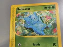 Pokemon Base Set Expedition #94/165 non-holo BULBASAUR **hasn't been played** - Image 2