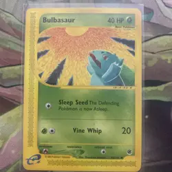 Pokemon - Bulbasaur 95/165 - Common - Expedition Set - LP - Image 1
