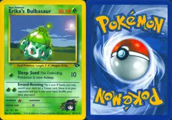 ERIKA'S BULBASAUR 39/132 UNCOMMON GYM CHALLENGE POKEMON UNLIMITED MP - Image 3