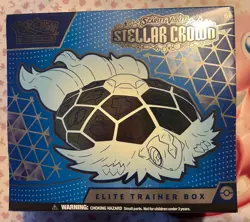 Pokemon TCG Scarlet & Violet Stellar Crown Elite Trainer Box ETB *NEW & SEALED* - Image 1