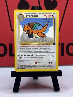 Dragonite Black Star Promo 5 1999 WB Pokemon The First Movie WOTC Vintage - Image 2