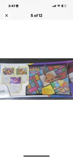 Pokemon Treasures Eevee Booster Promo 3-Pack Box English TCG - Image 3