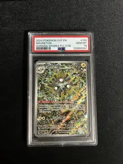 Magneton Surging Spark Promo Pokemon Center PSA 10 - Image 1