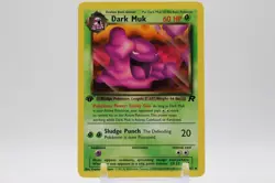 Dark Muk 1st edition Team Rocket 41/82 WOTC vintage Pokemon - Image 1