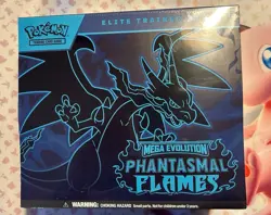 Pokemon TCG Mega Evolution - ETB - Phantasmal Flames Factory Sealed - Image 1