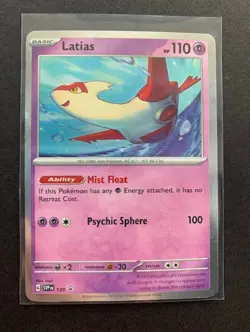 Latias SVP139 Black Star Promo - Pokemon SV07 Stellar Crown - Image 1