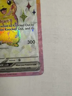 Pokemon Pikachu ex 219/191 Sv08: Surging Sparks Ultra Rare Full Art Holo 200 HP - Image 5