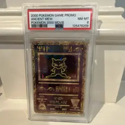 Pokemon TCG PSA 8 Ancient Mew 1 Pokemon 2000 Movie Promo Holo English - Image 1