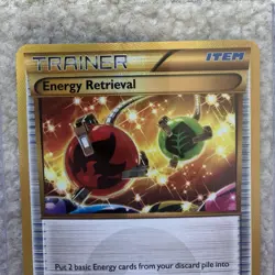 Pokemon Energy Retrieval Trainer Secret Rare XY Ancient Origins 99/98 Foil 2015 - Image 3