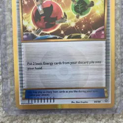 Pokemon Energy Retrieval Trainer Secret Rare XY Ancient Origins 99/98 Foil 2015 - Image 4