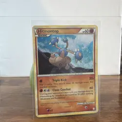 Hitmontop 5/123 Holo Rare HeartGold & SoulSilver Pokemon HGSS NM - Image 1
