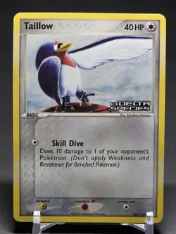 Pokemon TCG Taillow 86/113 - EX Delta Species - Reverse Holo Stamped - LP/NM - Image 2