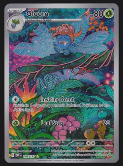 2023 Scarlet & Violet Series - Obsidian Flames Gloom Illustration Rare #198 - Image 1