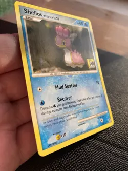 Pokemon TCG - Shellos West Sea 107/132 - Secret Wonders | SDCC 2007 Promo - MP+ - Image 3