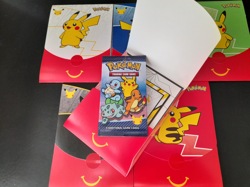 Pokemon McDonalds 25th Anniversary Happy Meal Booster Pack 2021 bundle SEALED - Image 2