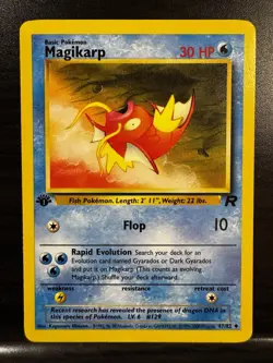 Pokemon TCG | Magikarp - 47/82 | Team Rocket - 1st Edition | NM - Image 1