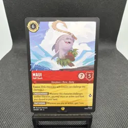 Disney Lorcana Maui-Half-Shark Legendary Ruby 124/204 Azurite Sea Regular - Image 1