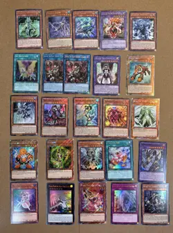 Yu-Gi-Oh Cards Lot of 25 - 1st Edition Dark Magician Girl platinum secret rare - Image 1