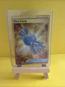 Pokemon Rare Candy 256/198 SV01 Gold Secret Rare Holo Trainer Card - Image 1