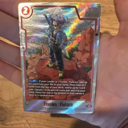 Bandai Dragon Ball Super Card Game Trunks: Future Battle SB02-010 Alternate Art - Image 1
