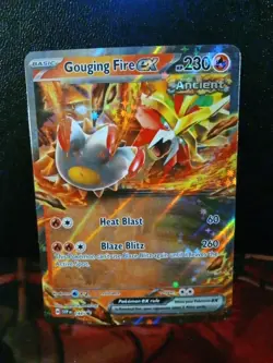 Gouging Fire ex 144 Sv: Scarlet & Violet Promo Cards Holo - Image 1