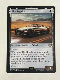 The Regalia NM Final Fantasy MTG - Image 1