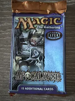 Apocalypse Booster Pack 2001 MTG Magic: The Gathering - Image 1