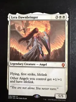 MTG - NM - Lyra Dawnbringer - Dominaria - Image 1