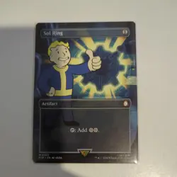 Universes Beyond: Fallout #359 Sol Ring (Borderless) - Image 1