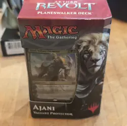 Magic The Gathering AETHER REVOLT Ajani Planeswalker Deck 2017 English Foil - Image 1