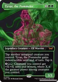 Tyvar, the Pummeler (Showcase) [DSK - 353] - NM [Normal] TCG MTG - Image 1