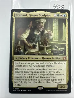 Brenard, Ginger Sculptor - MTG - Commander: Wilds of Eldraine SLD - Excellent NM - Image 2