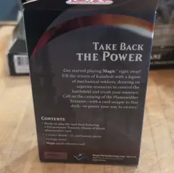 Magic The Gathering Aether Revolt Tezzeret Master of Metal Sealed Deck English - Image 2