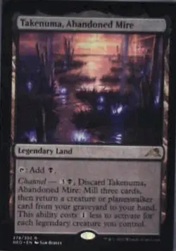 Takenuma, Abandoned Mire - Kamigawa: Neon Dynasty: #278, MTG Nm R237 - Image 1