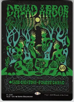MTG Dryad Arbor Normal NM Secret Lair Drop Series Magic 2281 - Image 1