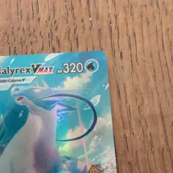 Pokemon TCG Ice Rider Calyrex VMAX Alt Art 203/198 NM believe it to be fan art. - Image 4