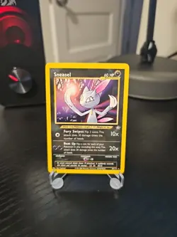 Sneasel - 25/111 - Pokemon Neo Genesis Unlimited Rare Card WOTC LP - Image 1