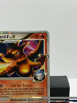 Pokemon TCG 2009 Charizard G LV.X Holo Card 143/147 Supreme Victors - Image 3