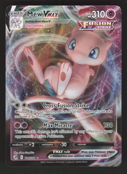 Mew VMAX 114/264 Pokemon TCG SWSH08: Fusion Strike NM - Image 1