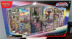 Pokemon TCG Scarlet & Violet Prismatic Evolutions Premium Figure Collection - Image 1