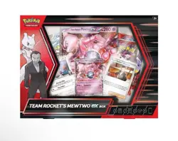 Pokemon Destined Rivals TCG Team Rocket's Mewtwo ex Box. - Image 1