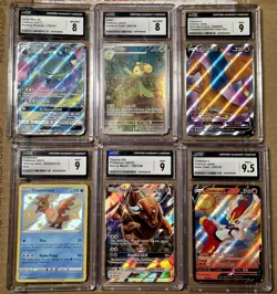Graded Pokemon Card Lot (6 CGC Graded Cards) - Image 1