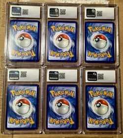 Graded Pokemon Card Lot (6 CGC Graded Cards) - Image 2
