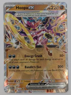 Hoopa ex 098/182 Pokemon TCG Scarlet & Violet Paradox Rift Double Rare NM - Image 1